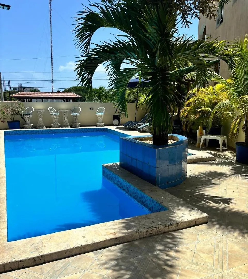 Apartment Residential Amanda Del Mar In Front Of The Beach Boca Chica
